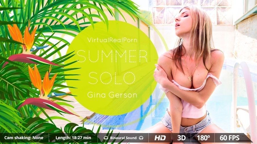 Gina Gerson's Hot Solo VR Teen Adventure