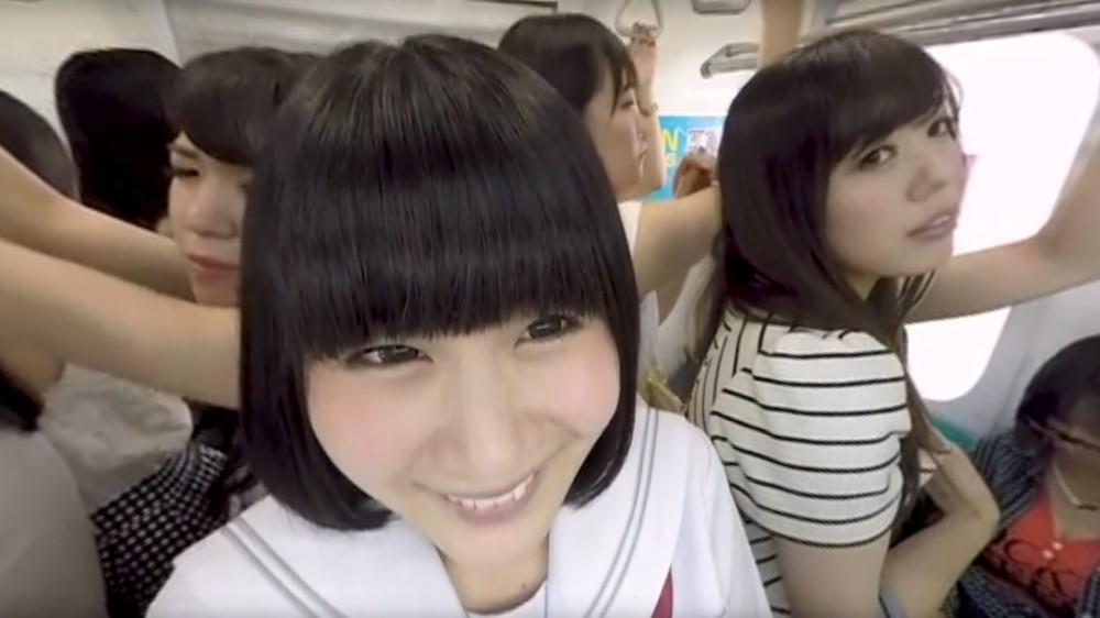 Steamy Train Encounter in Crowded Car POV VR