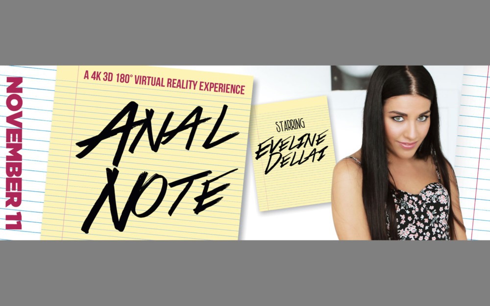 Eveline Dellai in Intense Anal VR Adventure