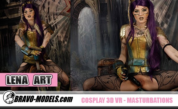 Lena Art Sizzles in Stunning 4K Solo Tease