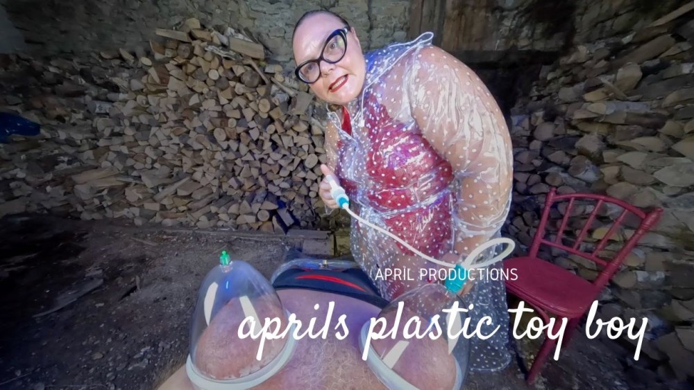 Mistress April's Kinky Plastic Fetish Play