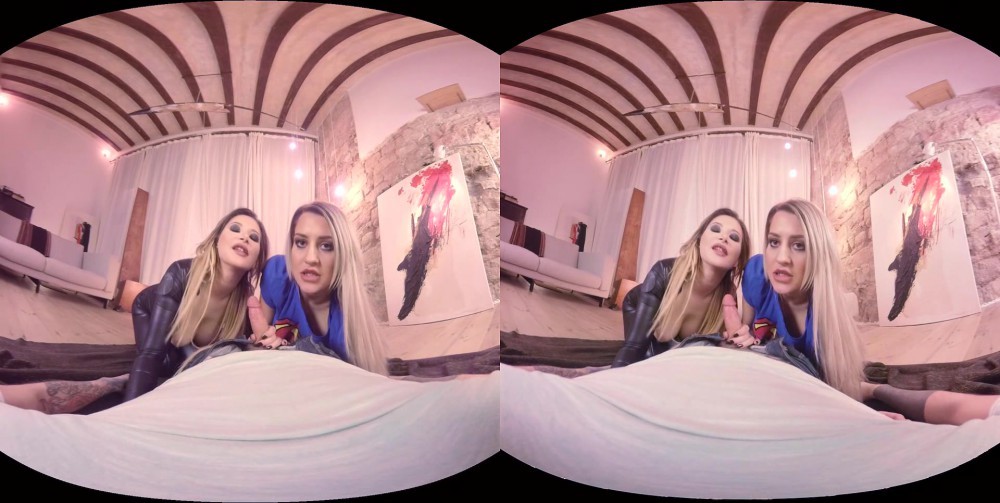 Superheroes Group Sex with Anna Polina Thrills