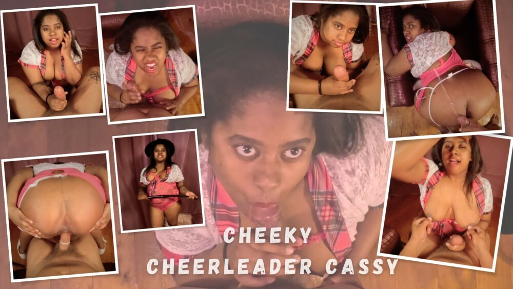 Cassy's Cheeky Cheerleader Fantasy in 4K VR