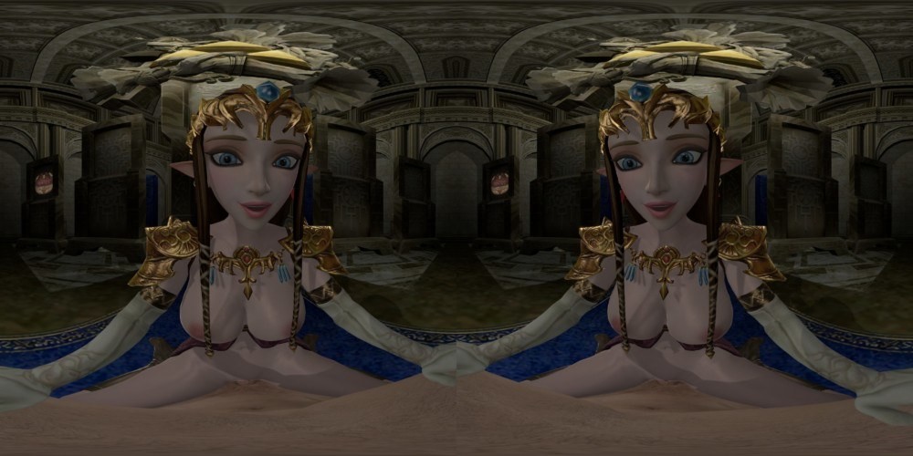 Princess Zelda Rides Wild in Cowgirl Parody