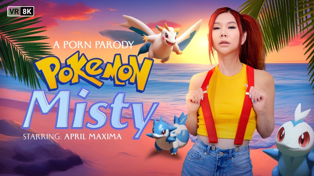 Pokemon Parody: April Maxima in Wild VR Action