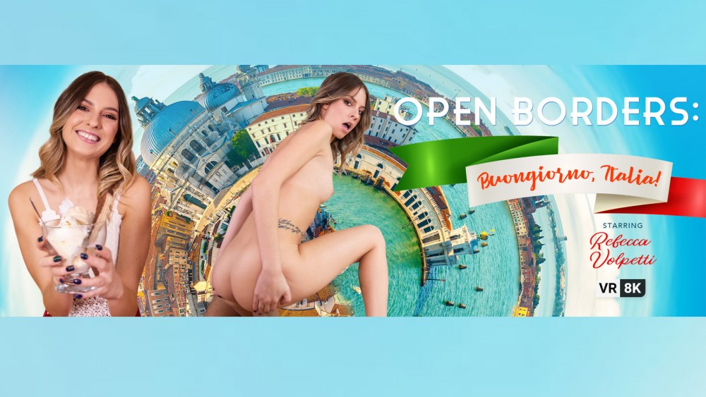 Rebecca Volpetti in Italian VR Passion 8K