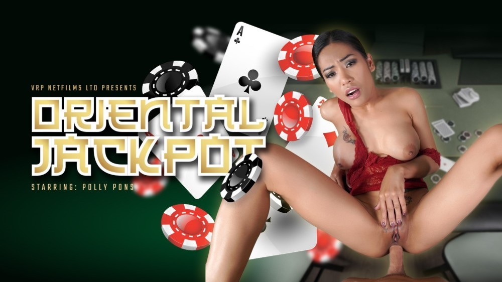 Polly Pons in Asian Jackpot VR Thrill