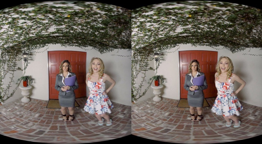 Real Estate Threesome with Angel Smalls & Rachel Roxxx