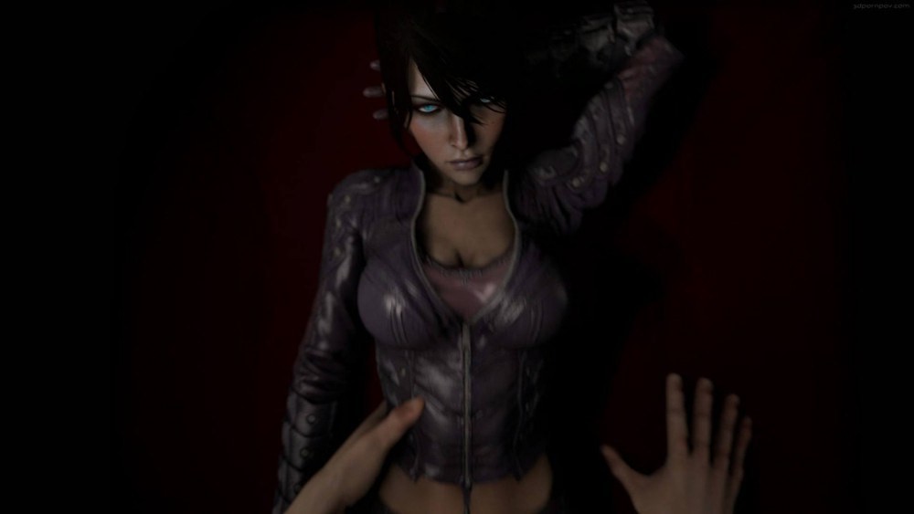 Morrigan in Full Leather: Hot VR Parody
