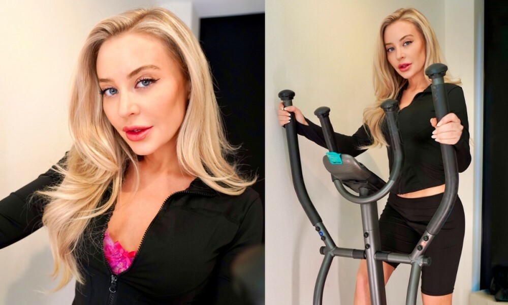 Aubrey Kalis in Sexy Stepper Seduction VR