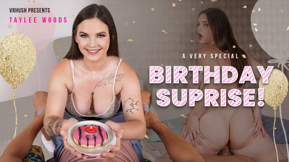 Taylee Wood's Hot Birthday Surprise in 8K VR