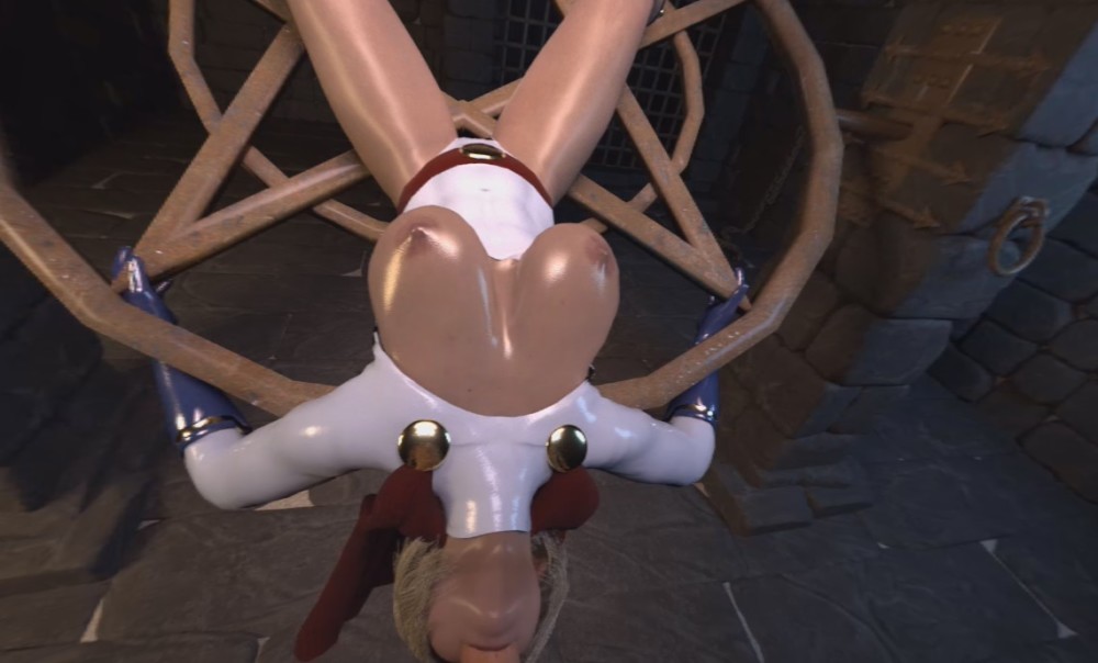 Power Girl: Throated Heroine VR XXX Parody