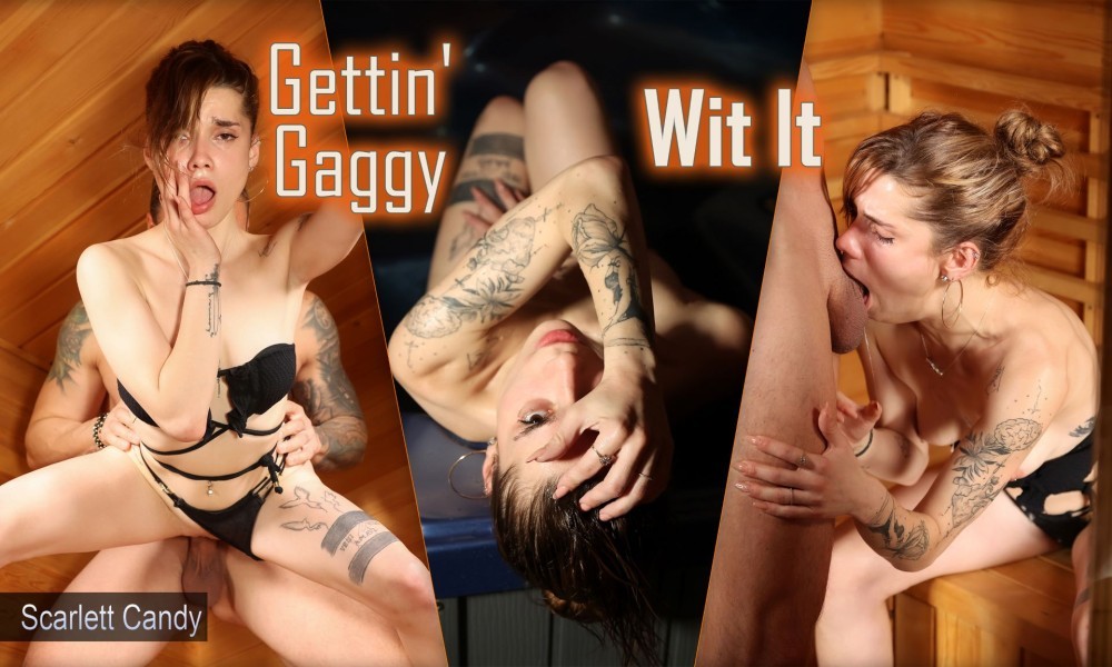Scarlett Candy Wild Deep Throat Action in 8K
