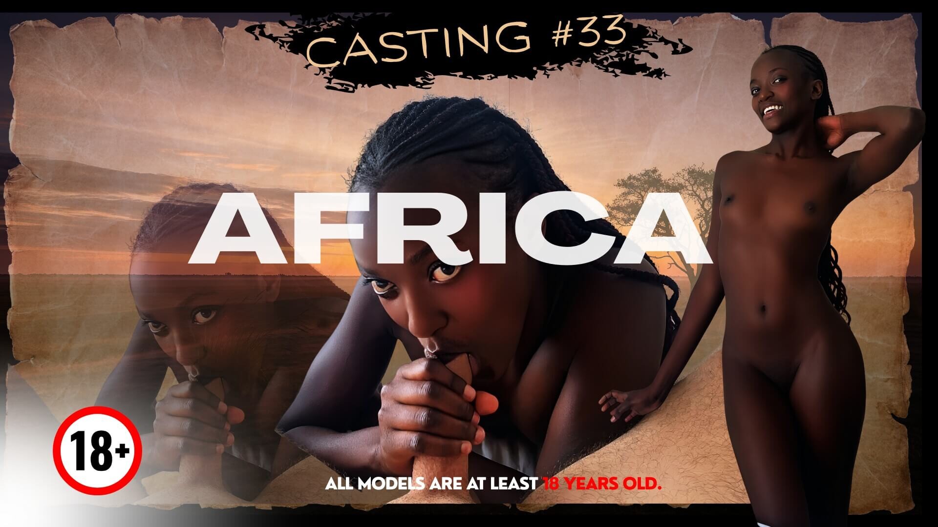 Authentic African Slim Girl’s Casting