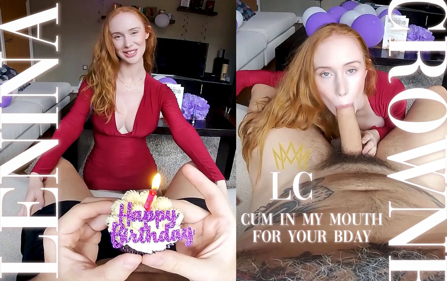 Cum in My Mouth for Your Bday