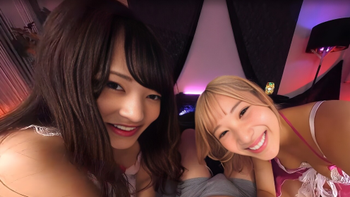 Mikako Abe & Noa Eikawa: Nonstop Nipple Tease in 6K VR Threesome
