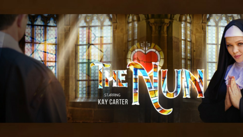 Kay Carter in Taboo Nun Fantasy VR