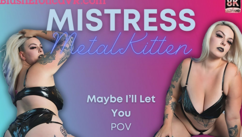Mistress Metal Kitten Solo Tease in Stunning 4K