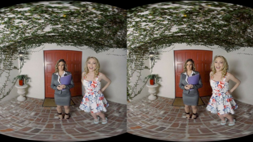 Real Estate Threesome with Angel Smalls & Rachel Roxxx