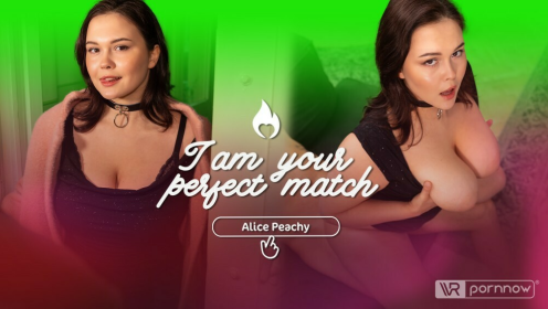 Alice Peachy in Hot VR Dating Match