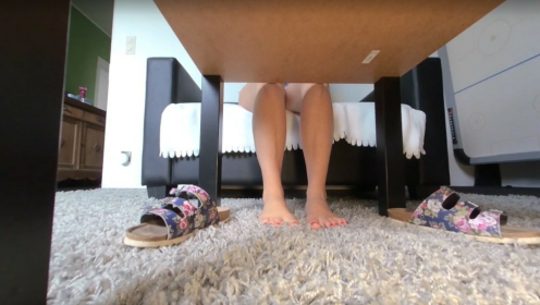Sklaven Ignore Video - schau meine Füße an während ich am Handy bin