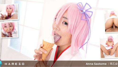 Vanila Ice Cream And Sperm Creampie For Anna Saotome