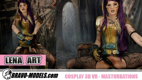 Lena Art Sizzles in Stunning 4K Solo Tease