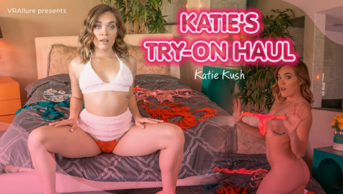 Katie Kush Sensual Lingerie Try-On in VR