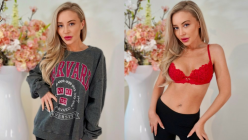 Aubrey Kalis Debut: Stunning VR Solo Tease