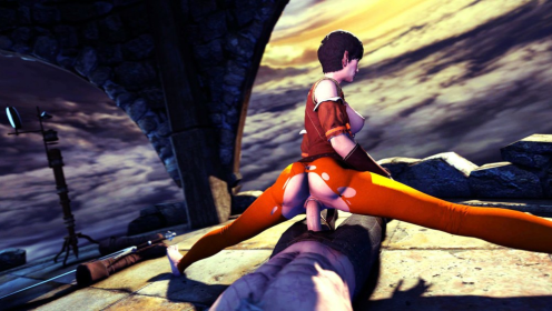 Eveline Gallo's Witcher Parody: Acrobatic Thrill