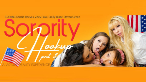 Sorority Hookup: Wild Dorm Room Orgy in VR