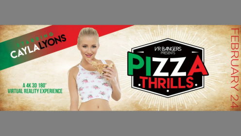 Cayla Lyons in Wild Pizza Delivery VR Fuck