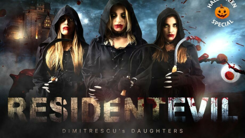 Resident Evil Village: Dimitrescu Daughters A XXX Parody