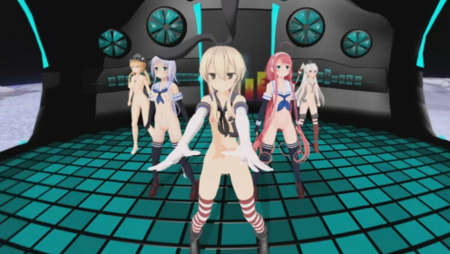 Kantai Collection VR Striptease Parody