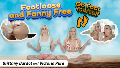 Brittany Bardot & Victoria Pure Foot Fetish Frenzy