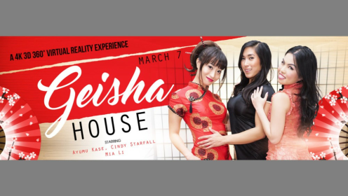 VR Geisha House: Asian Blowjob Orgy in VR