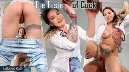 Tattooed Kate in Intense Cuckold VR Thrill