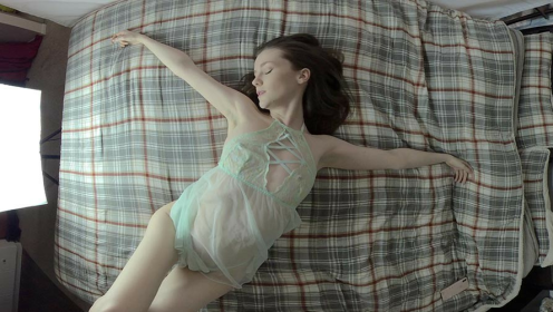 Emily Bloom Overhead Tease in Stunning 4K