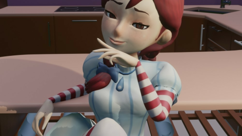 Wendy's XXX Parody: Hot Fast Food VR Action