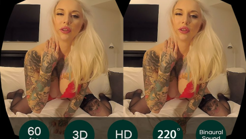 Rachel Rampage: Big Tits and Tattoos in 4K VR