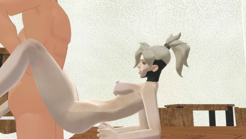 Mercy Erotic Table Encounter VR 4K Parody