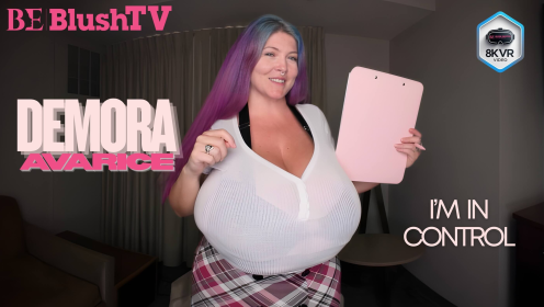 Demora Avarice: Dominant 8K VR Tease - Lingerie MILF in Charge