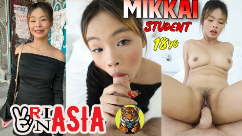 Cute Thai Student Mikkai in Steamy VR Action