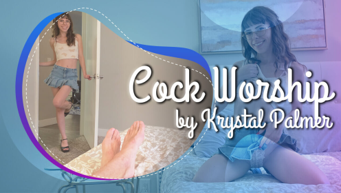 Krystal Palmer: Adoring Cock Worship in Stunning 8K VR