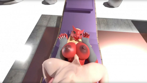Blaziken Boobs Massage: Erotic VR Parody
