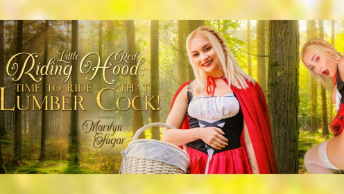 Marilyn Sugar in Red Riding Hood VR Fantasy