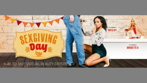 SexGiving Day VR Threesome with Bridgette & Anya