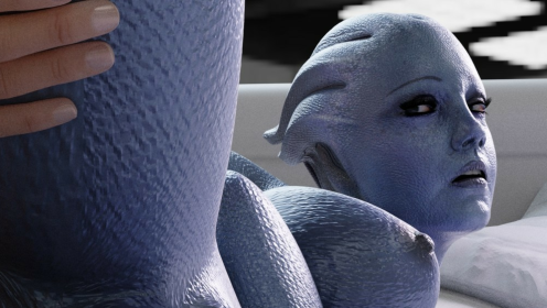 Futa Liara's Intense Mass Effect XXX Parody