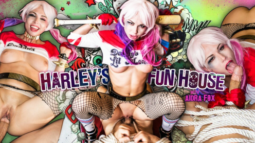 Aidra Fox in Harley's Fun House VR Thrill