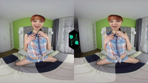 Chelsy Sun Redhead Solo Play in Stunning VR